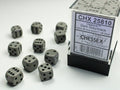 Opaque 12mm D6 Dark Gray/Black Dice