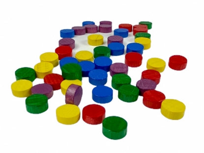Round Wooden  Fame Marker 50/Bag