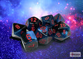 Gemini Black-Starlight/Red Polyhedral 7-Die Set