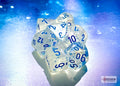 Borealis Icicle/Light Blue Polyhedral 7-Die Set