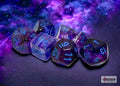 Nebula Nocturnal/Blue Polyhedral 7-Die Set