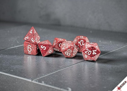 Speckled Lave Stone Polyhedral 7-Die Set