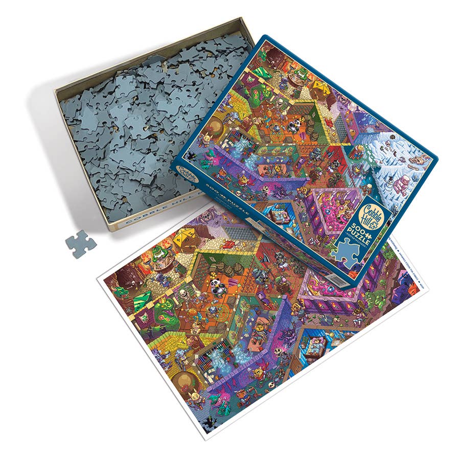 Dungeon Run 500-Piece Cobble Hill Puzzle