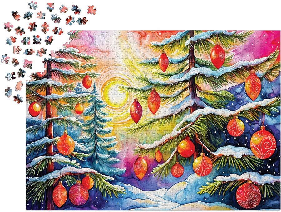 Christmas Sunrise 1000-Piece Enjoy Puzzles