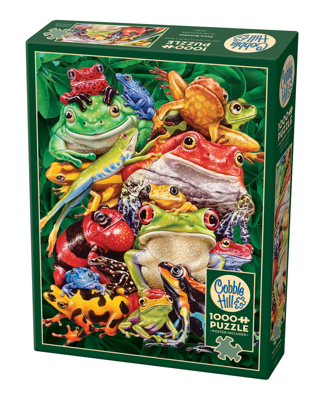 Frog Business 1000-Piece Cobble Hill Puzzle