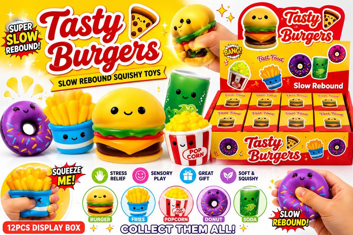 Squishy Tasty Burgers
