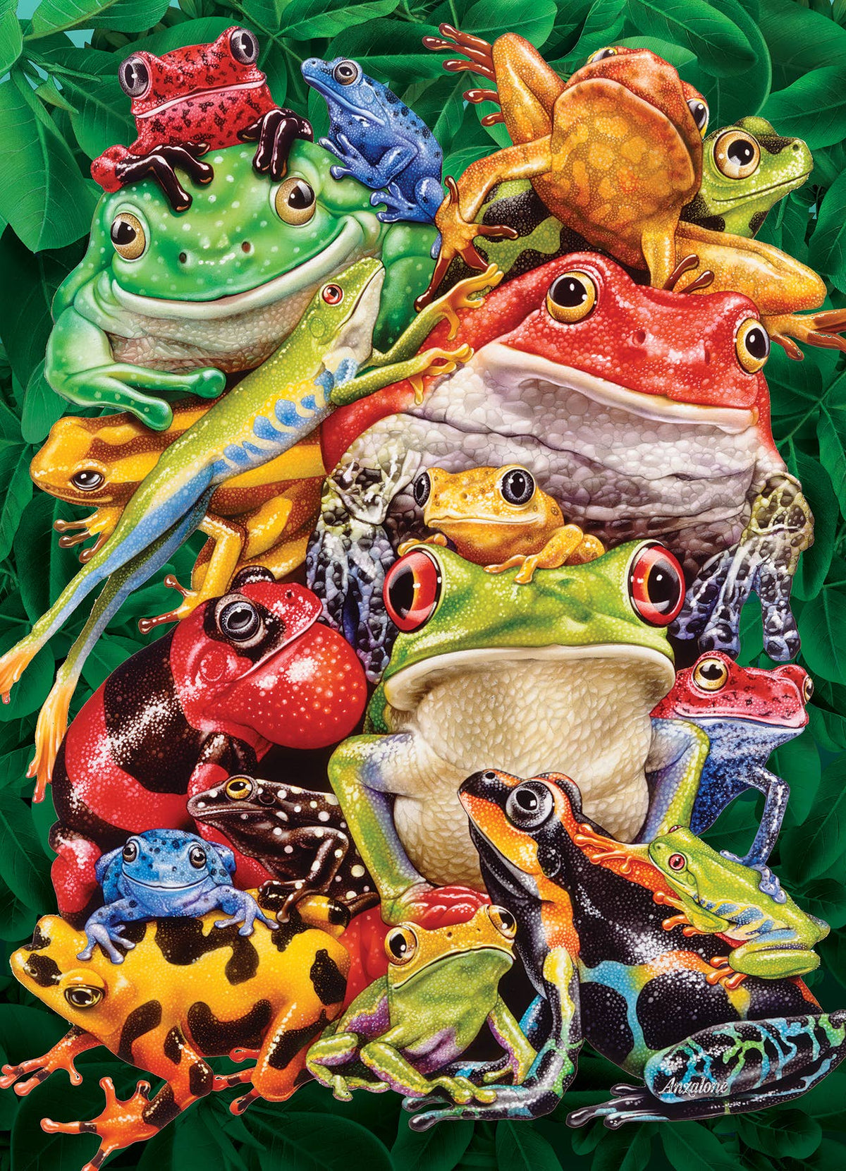 Frog Business 1000-Piece Cobble Hill Puzzle