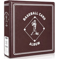 3" Album - Baseball - Red