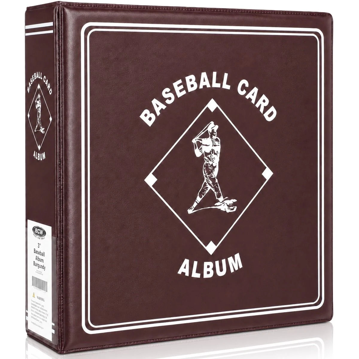 3" Album - Baseball - Red