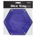 Hexagon Dice Tray-Blue
