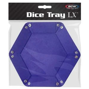 Hexagon Dice Tray-Blue