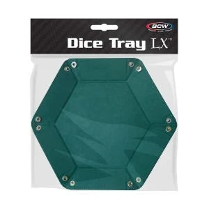 Hexagon Dice Tray-Teal