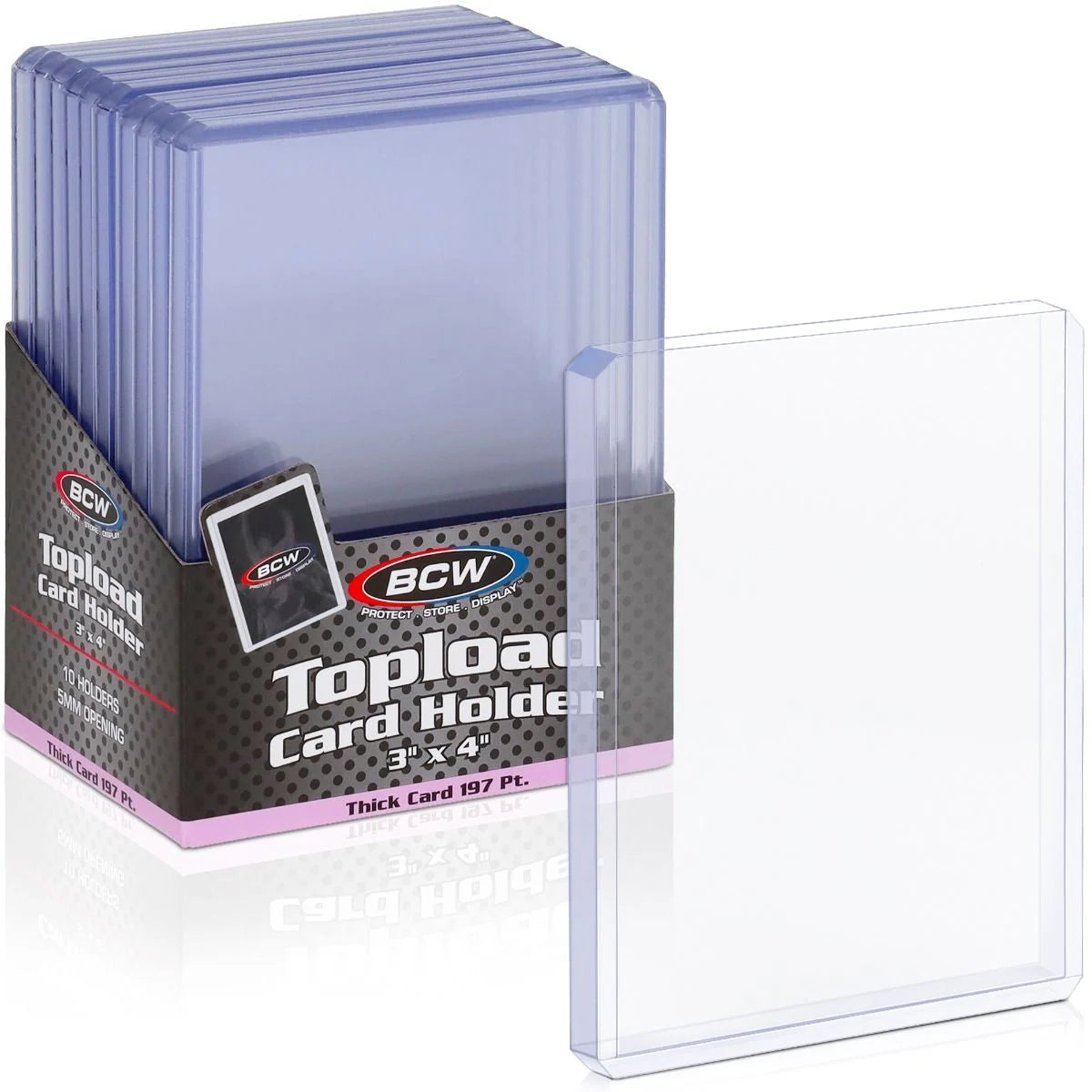 Thick Card Topload Holder - 197 PT.