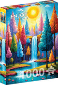 Forest Cascade 1000-Piece Enjoy Puzzle