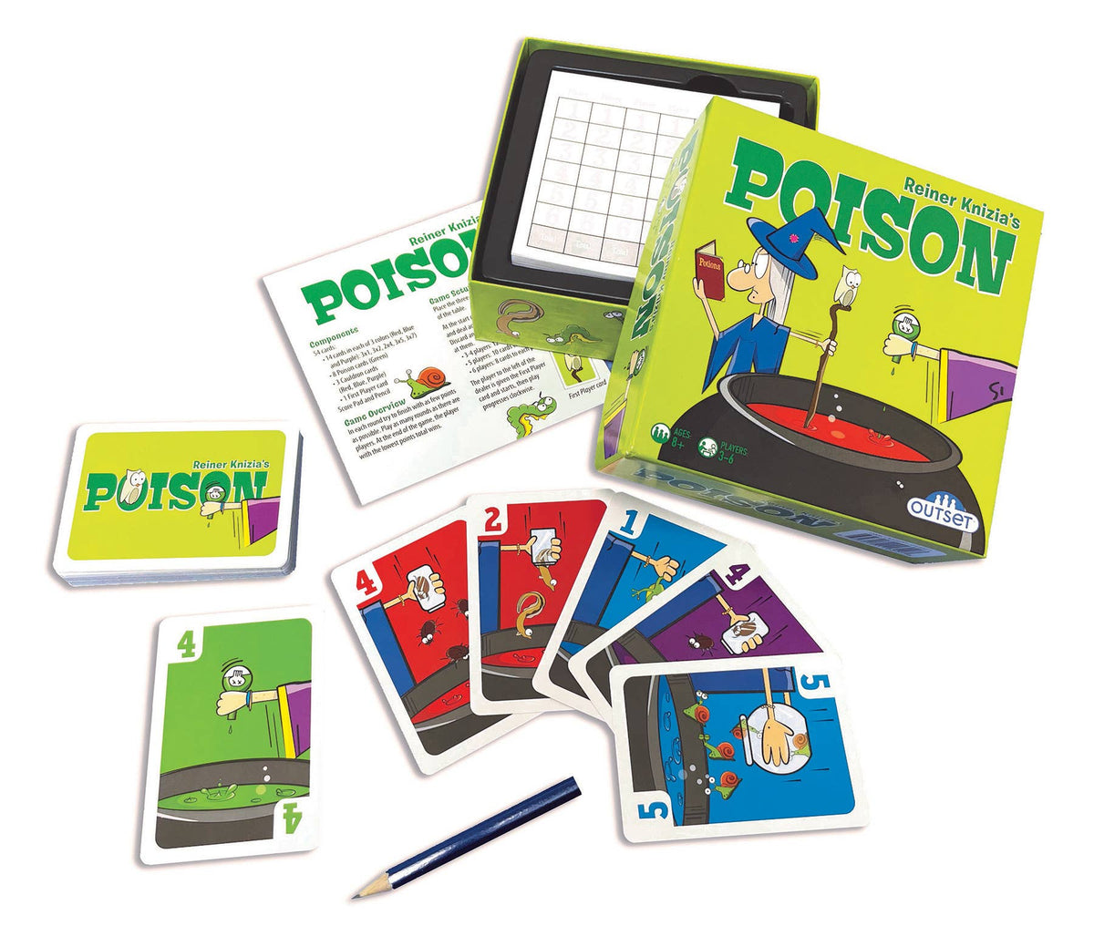 Poison by Reiner Knizia A Classic Game of Tactical Risk