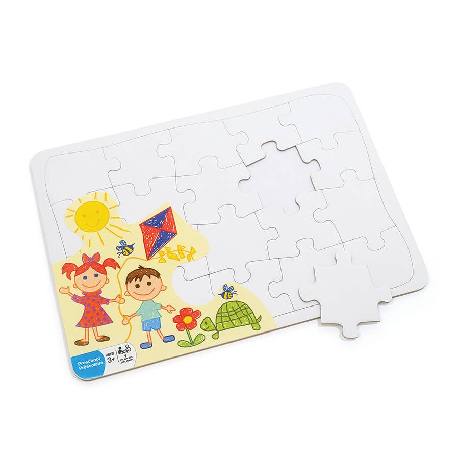 Create Your Own Puzzle Display (18) – 20-Piece, 10" x 14"