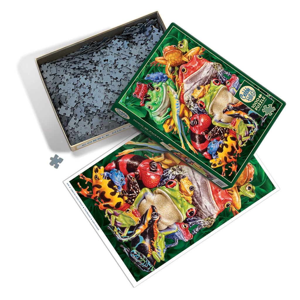 Frog Business 1000-Piece Cobble Hill Puzzle