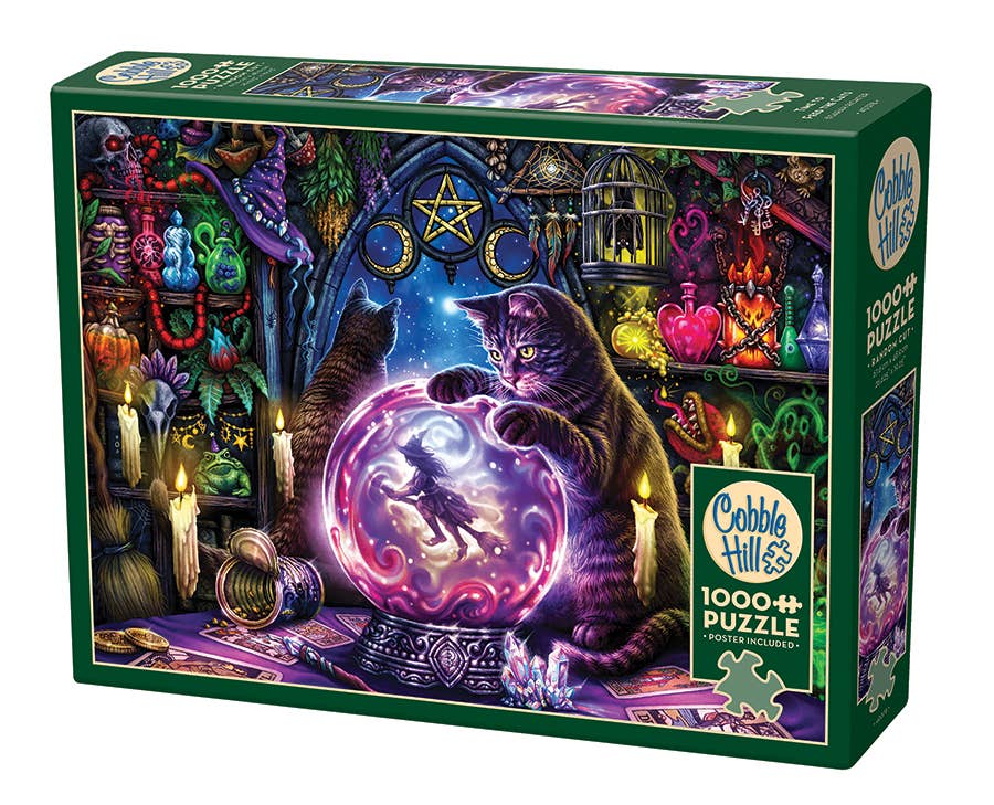 Time to Feed the Cats 1000-Piece Cobble Hill Puzzle