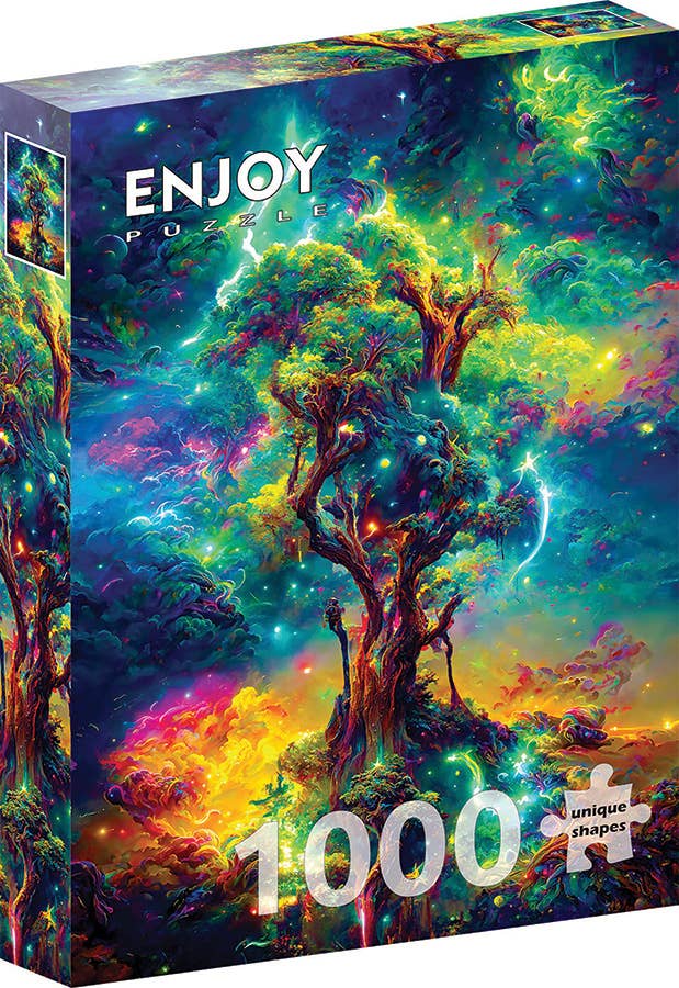 Cosmic Tree of Life 1000-Piece Enjoy Puzzle