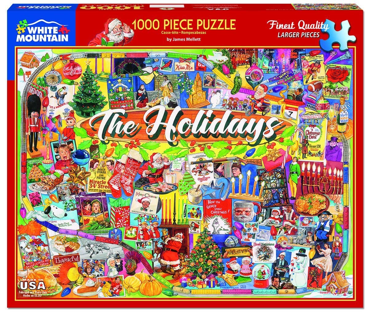 The Holidays (1441pz) - 1000 Piece Jigsaw Puzzle