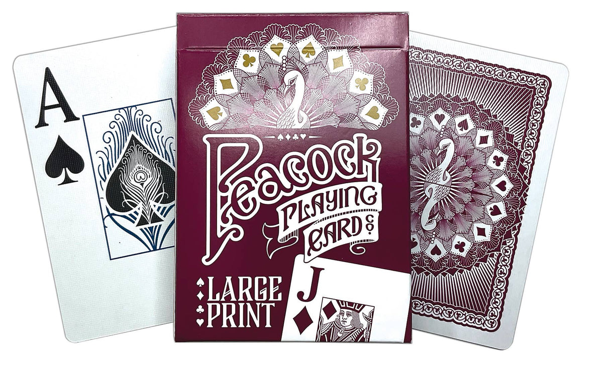 Large Print Playing Cards (12 in Display)