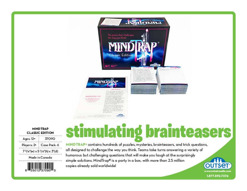 MindTrap® Classic Edition – The Ultimate Brain Game