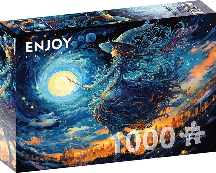 Witch's Night Out 1000-Piece Enjoy Puzzle