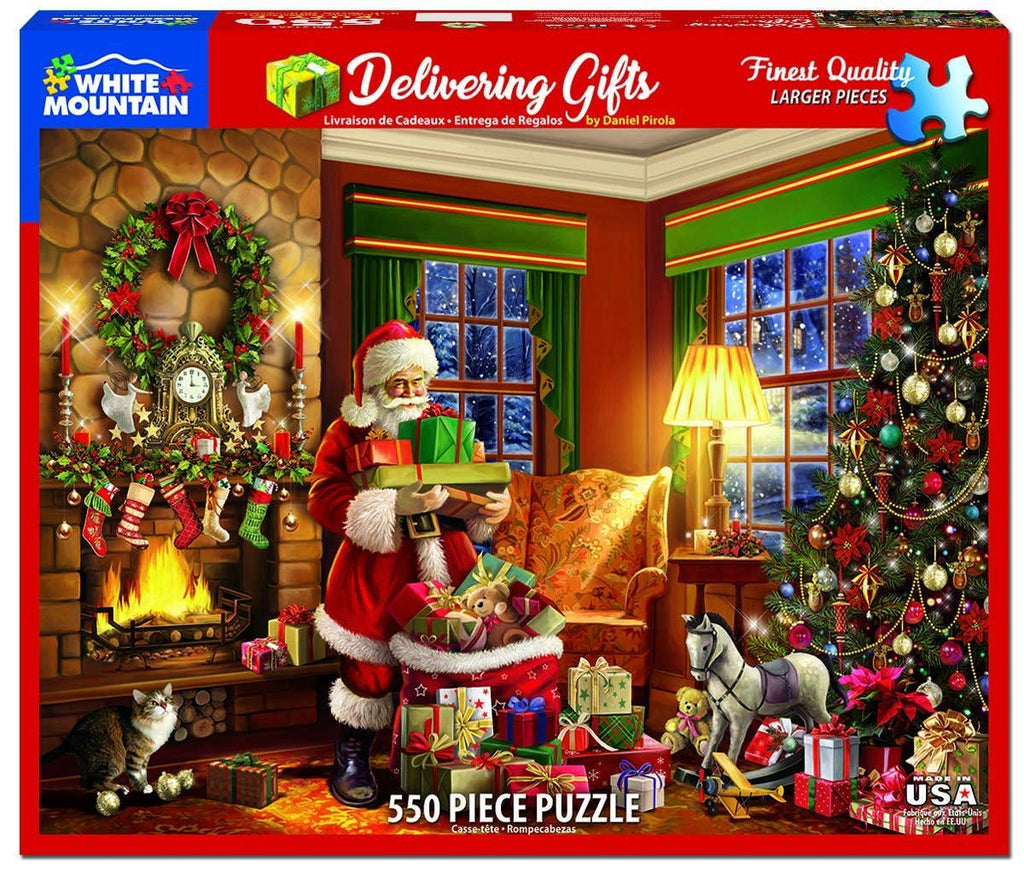 Delivering Gifts (1409pz) - 500 Piece Jigsaw Puzzle