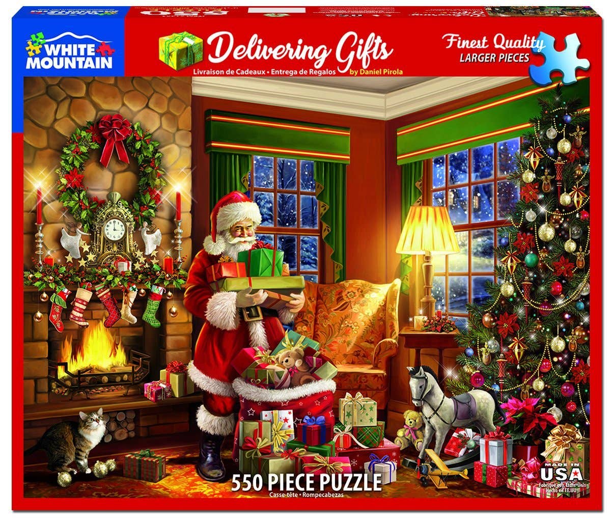 Delivering Gifts (1409pz) - 500 Piece Jigsaw Puzzle