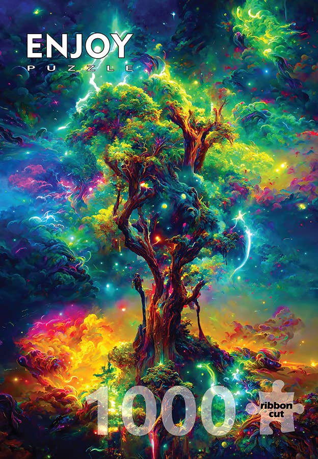 Cosmic Tree of Life 1000-Piece Enjoy Puzzle