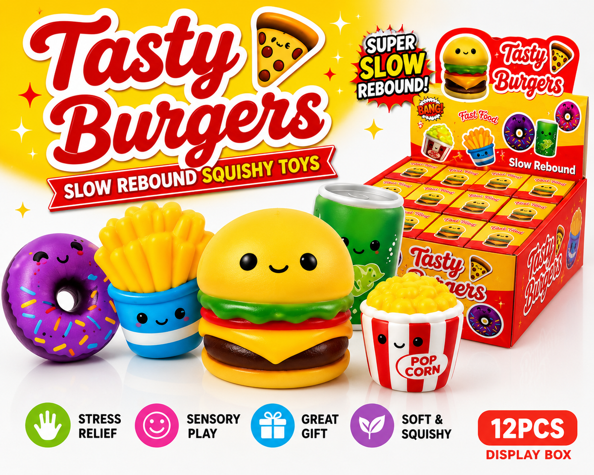 Squishy Tasty Burgers