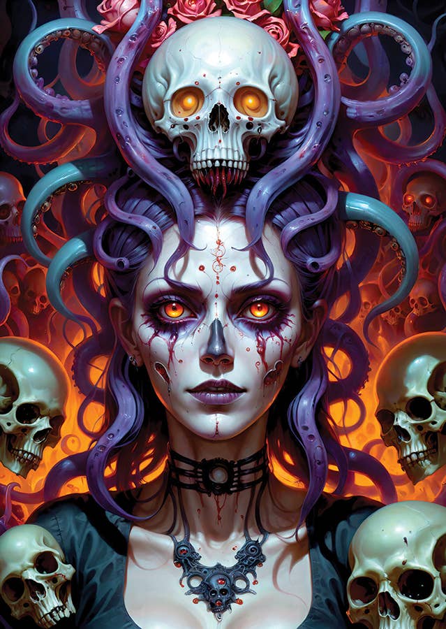 Dark Witch 1000-Piece Enjoy Puzzle