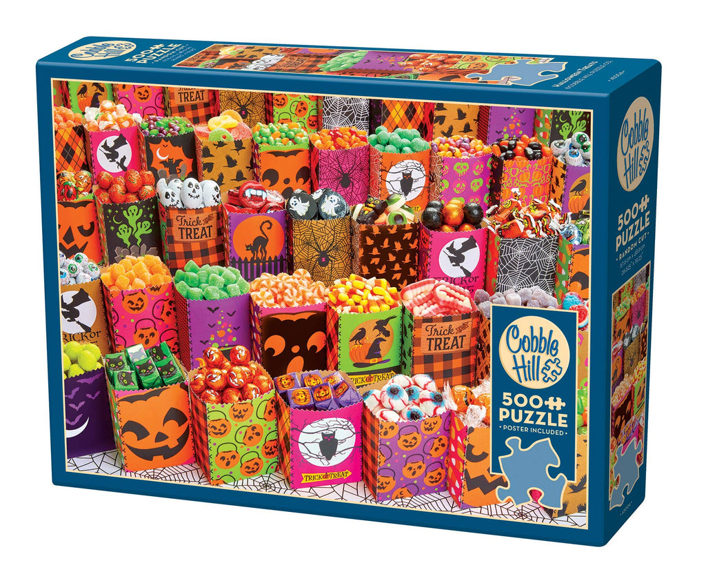 Halloween Treats 500-Piece Cobble Hill Puzzle