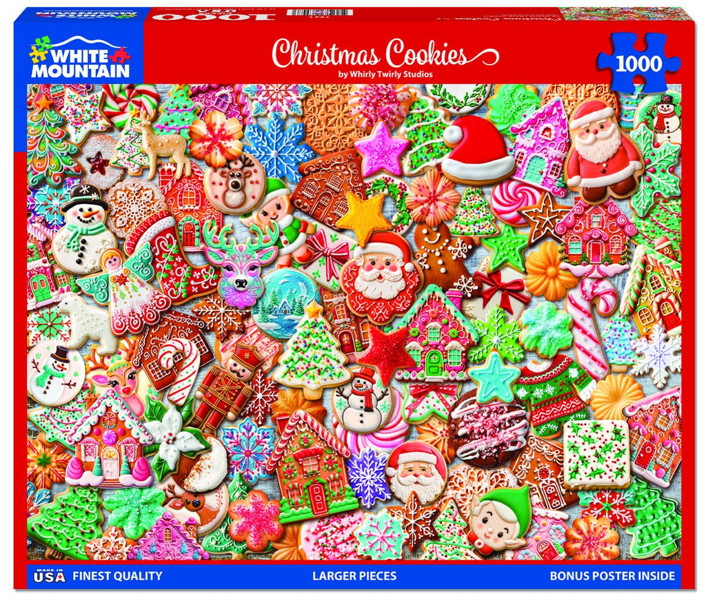 Christmas Cookies (1934pz) - 1000 Piece Jigsaw Puzzle