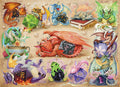 D20 Dragons by Jacob Walker 500-Piece Cobble Hill Puzzle