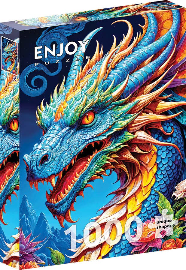 Blue Dragon 1000-Piece Enjoy Puzzle