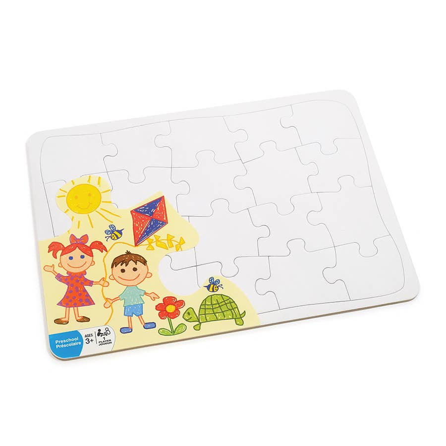 Create Your Own Puzzle Display (18) – 20-Piece, 10" x 14"
