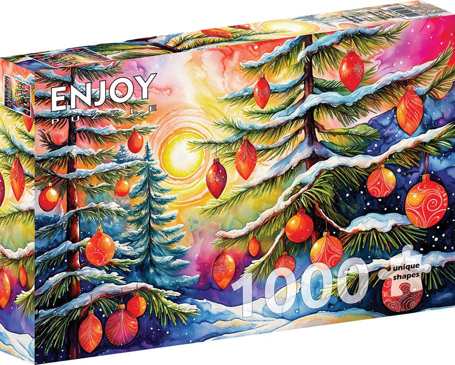 Christmas Sunrise 1000-Piece Enjoy Puzzles