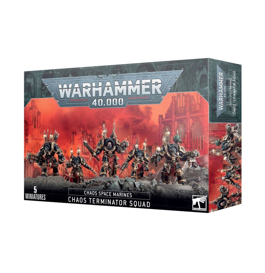 Warhammer 40K - Chaos Marines: Chaos Terminator Squad