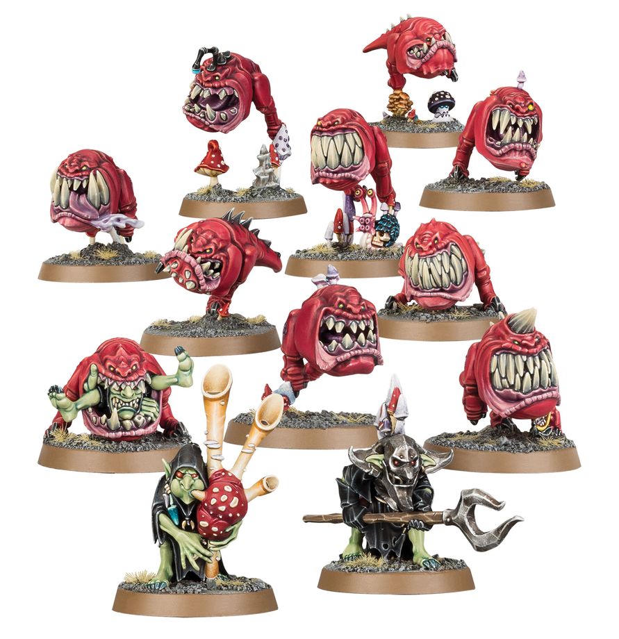 Warhammer AofS - Gloomspite Gitz Squig Herd