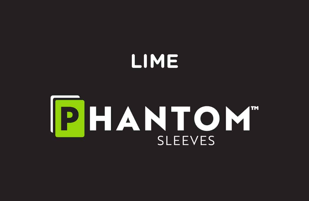 Phantom Sleeves Lime 70x110mm - Glossy/Matte