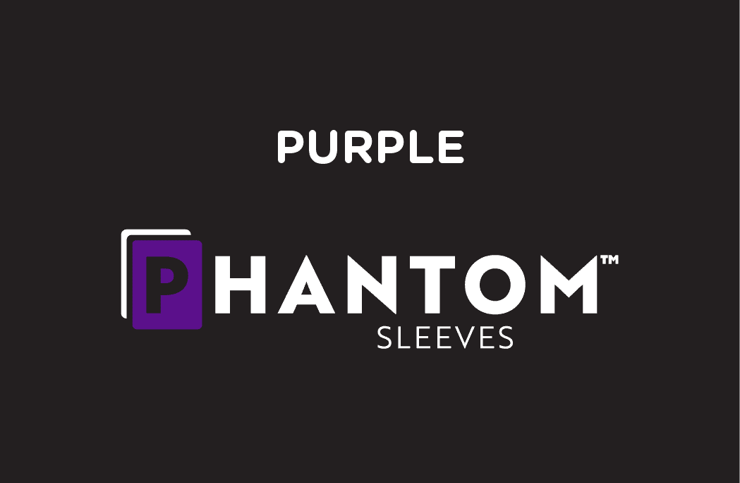 Phantom Sleeves Purple 59x92mm - Matte/Matte