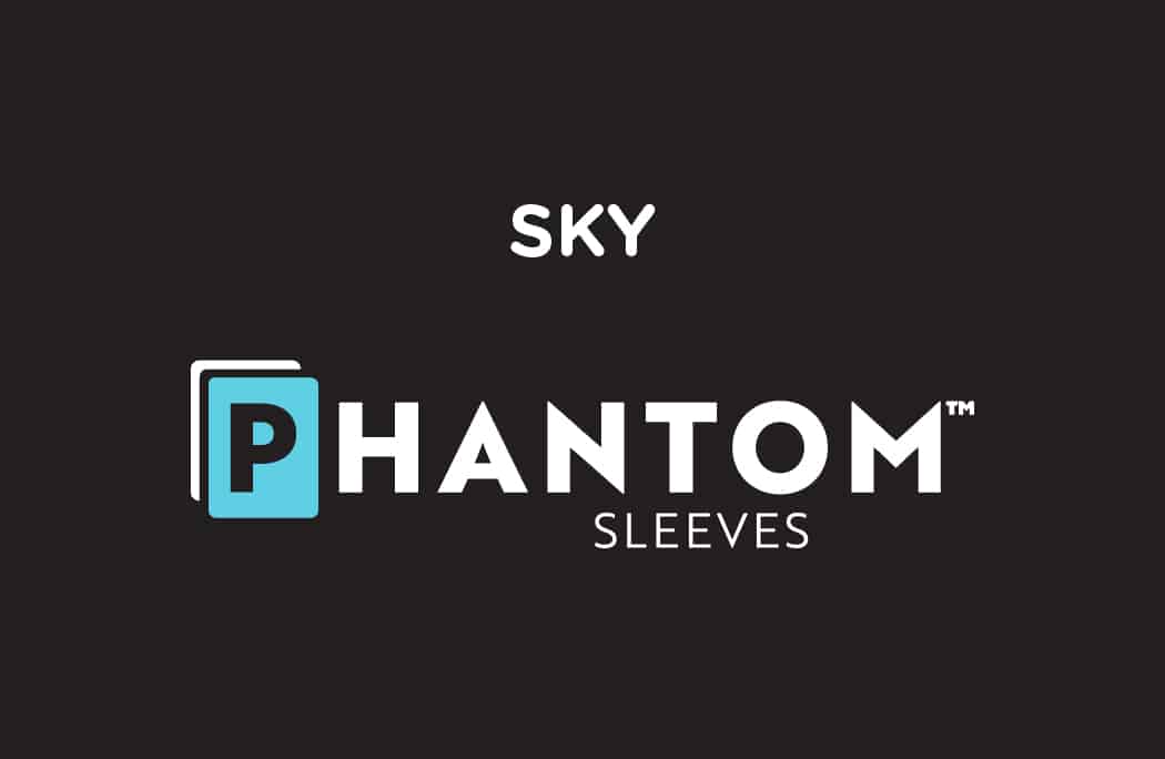 Phantom Sleeves Sky 75x105mm - Glossy/Glossy