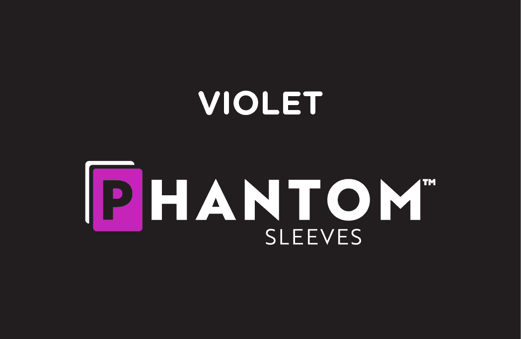 Phantom Sleeves Violet 49x93mm - Glossy/Glossy