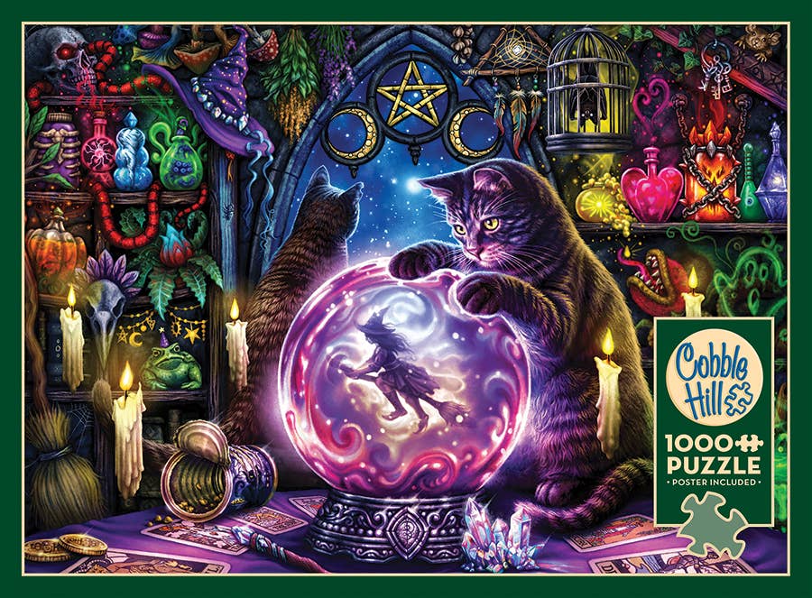 Time to Feed the Cats 1000-Piece Cobble Hill Puzzle