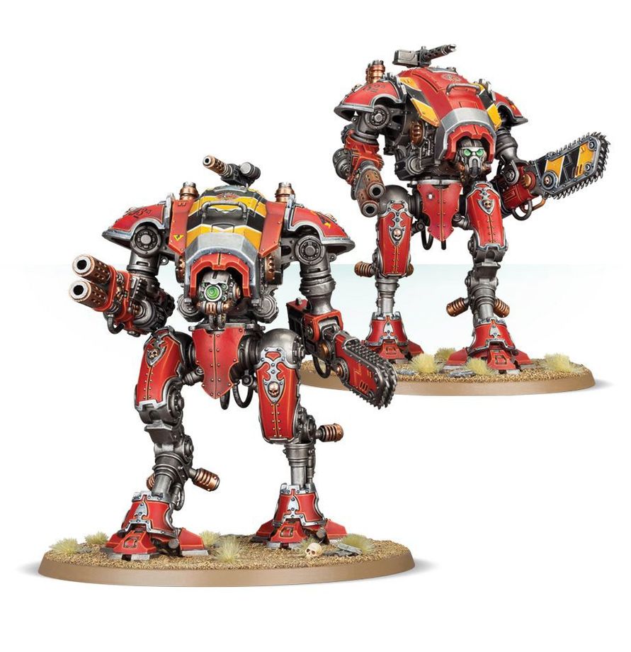 Warhammer 40K - Imperial Knights: Knight Armigers