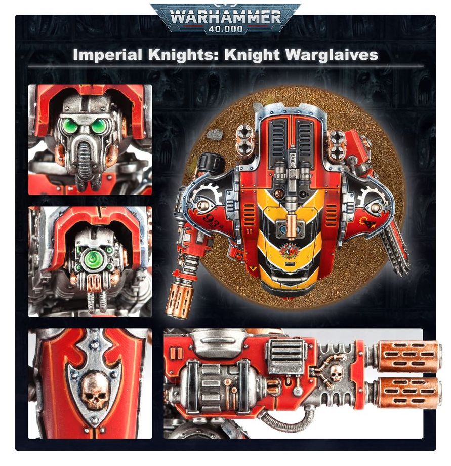 Warhammer 40K - Imperial Knights: Knight Armigers