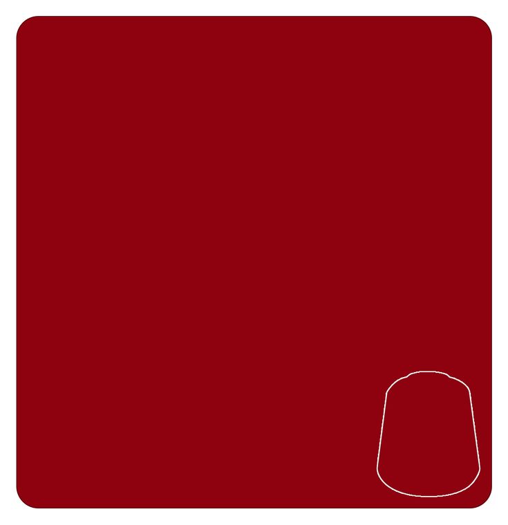 Warhammer Color Paint - Base: Mephiston Red