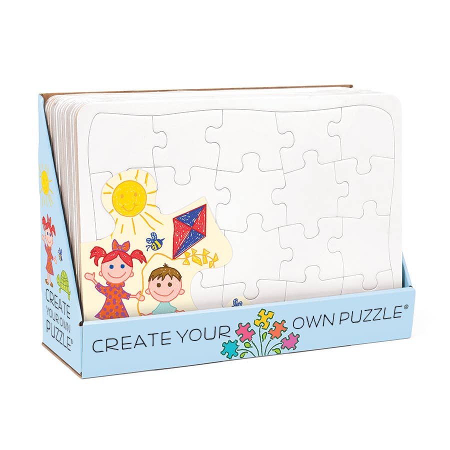 Create Your Own Puzzle Display (18) – 20-Piece, 10" x 14"