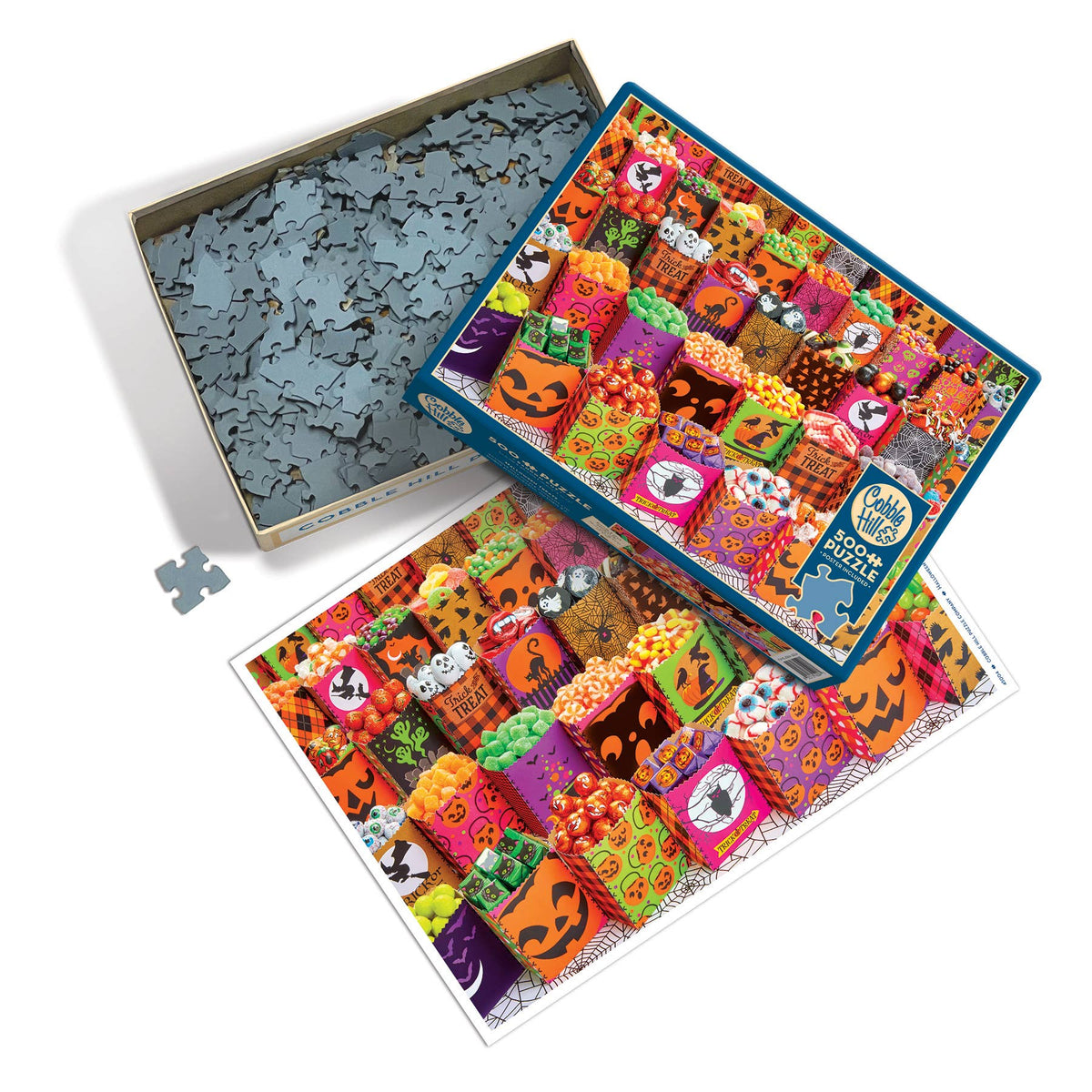 Halloween Treats 500-Piece Cobble Hill Puzzle